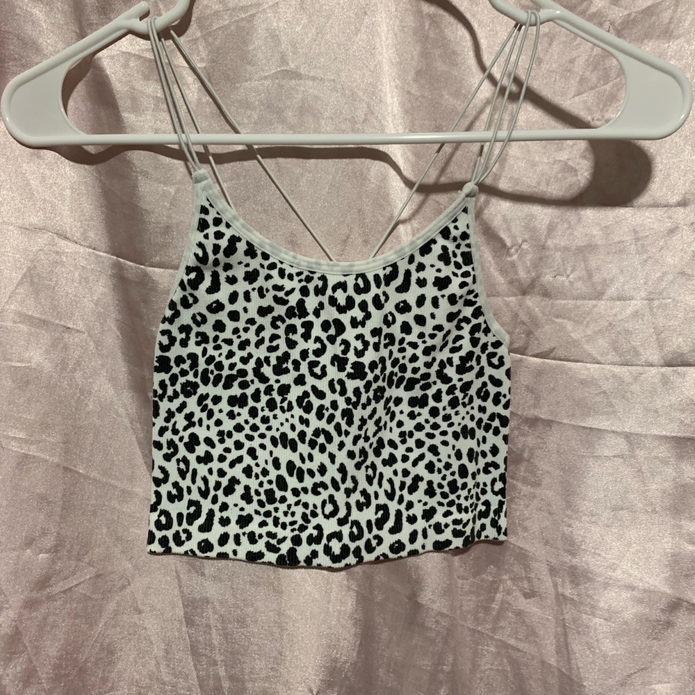 Leopard print tank